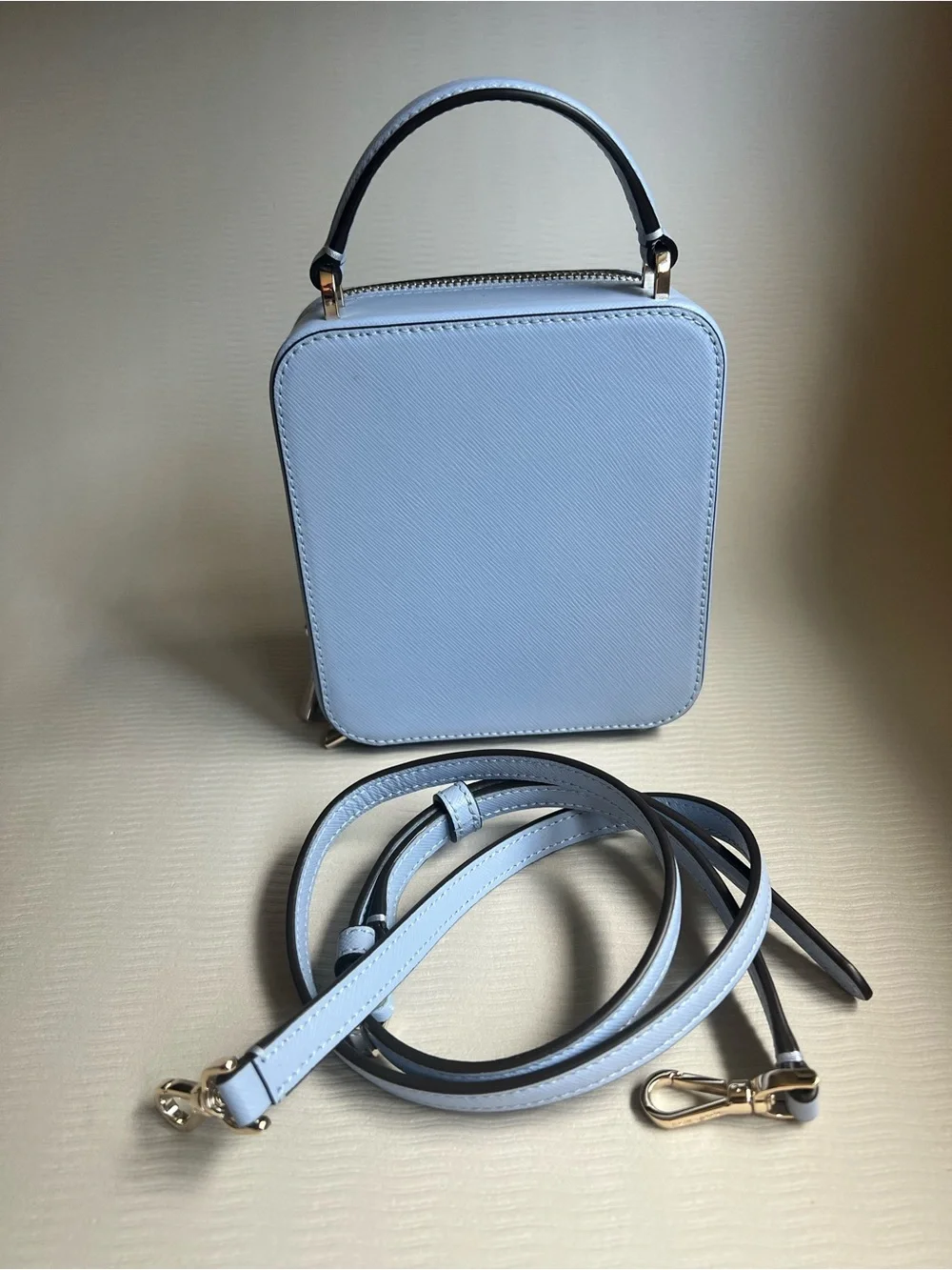 Kate Spade Daisy Vanity Case Crossbody Bag — Candied Flower Blue NWOT